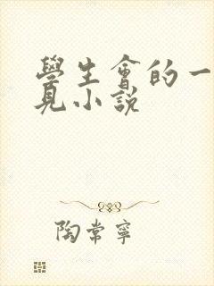 学生会的一己之见小说