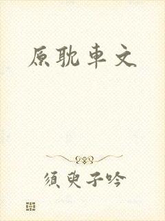 原耽车文