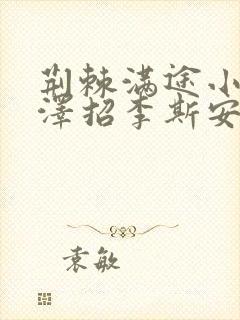 荆棘满途小说李泽招李斯安