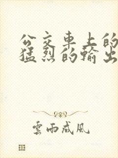 公交车上的诗请猛烈的输出阅读