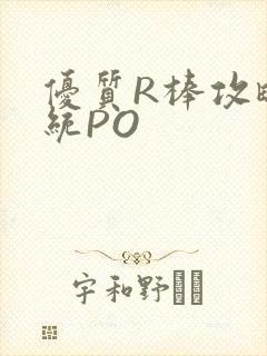 优质R棒攻略系统PO