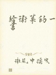 给卫莱的一封情书