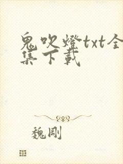 鬼吹灯txt全集下载