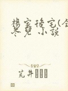 杨家后宅(全)冬儿 小说