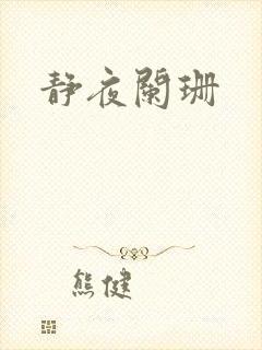 静夜阑珊