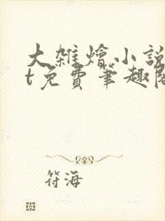 大杂烩小说txt免费笔趣阁