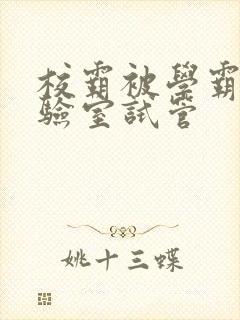 校霸被学霸压实验室试管