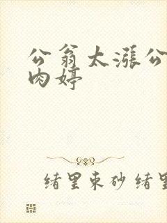 公翁太涨公欲息肉婷