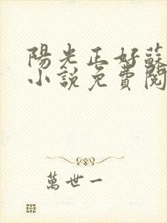 阳光正好苏玥玥小说免费阅读无弹窗