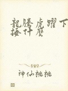 龙腾虎跃下一句接什么