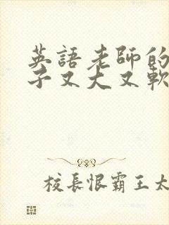 英语老师的小兔子又大又软