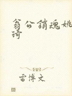 翁公销魂姚瑶琦琦