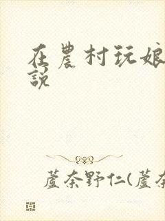 在农村玩娘俩小说