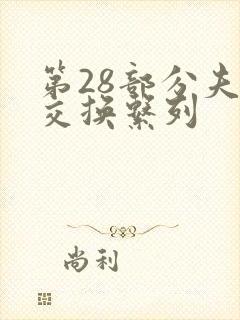 第28部分夫妇交换系列