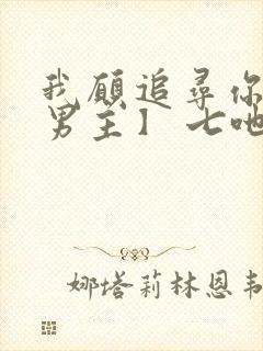 我愿追寻你【双男主】 七吔