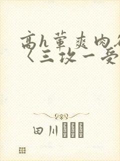 高h荤爽肉欲文〈三攻一受〉视频