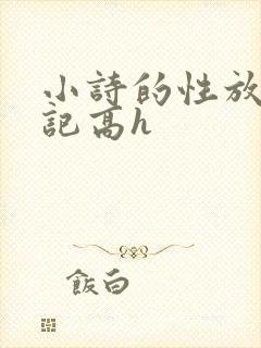 小诗的性放荡日记高h