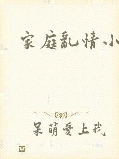 家庭乱情小说