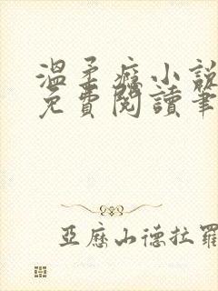 温柔瘾小说全文免费阅读笔趣阁