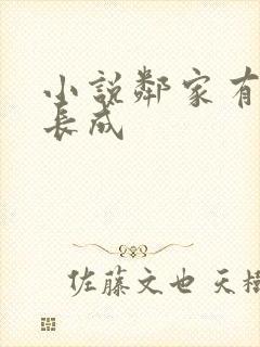 小说邻家有女初长成
