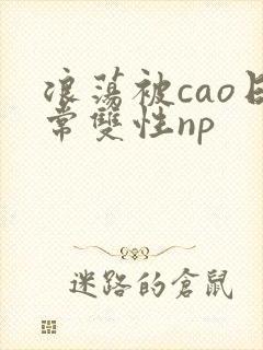 浪荡被cao日常双性np