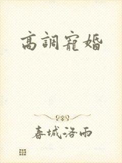高调宠婚