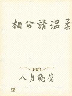相公请温柔一点