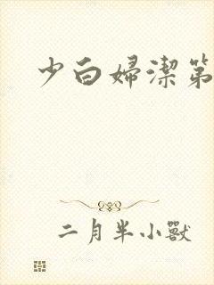 少白妇洁第二部