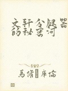 文轩分腿器河马的秘密河