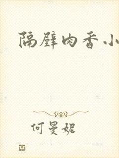隔壁肉香小说