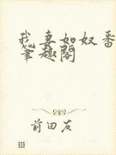 我妻如奴番外篇笔趣阁