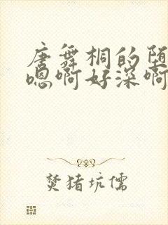 唐舞桐的堕落H嗯啊好深啊