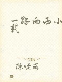 一路向西小说下载