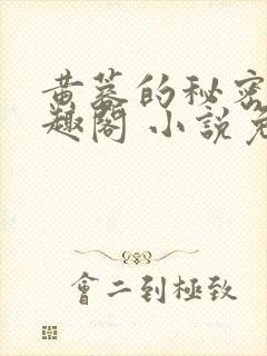 黄蓉的秘密 笔趣阁 小说免费阅读