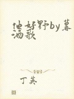 他好野by暮色酒歌