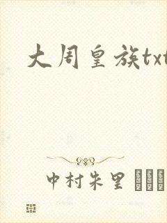 大周皇族txt