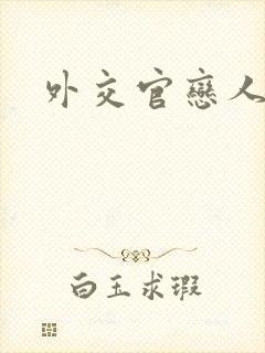 外交官恋人小说