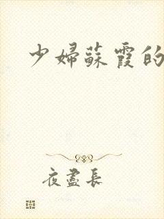 少妇苏霞的沉沦