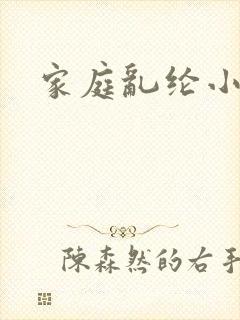 家庭乱纶小说