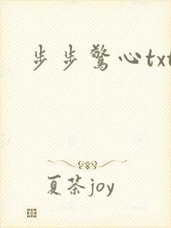 步步惊心txt