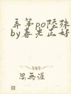 弄筝po陆殊词by春光正好