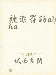 被惩罚的alpha