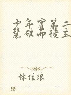 少年宾第二部珏慧破而后立