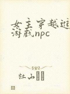 女主穿越进18游戏npc