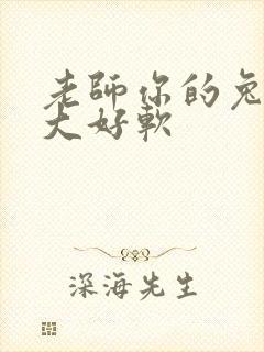 老师你的兔子好大好软