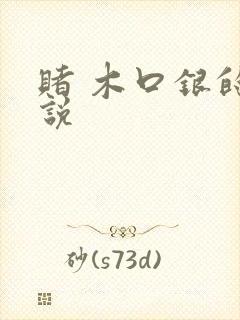 赌 木口银的小说