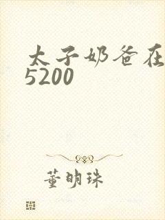 太子奶爸在花都5200