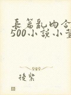 长篇乱肉合集乱500小说小莹