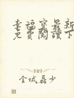 幸福宝最新章节免费阅读下载