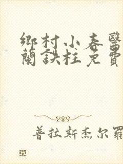 乡村小春医王淑兰铁柱免费阅读全文